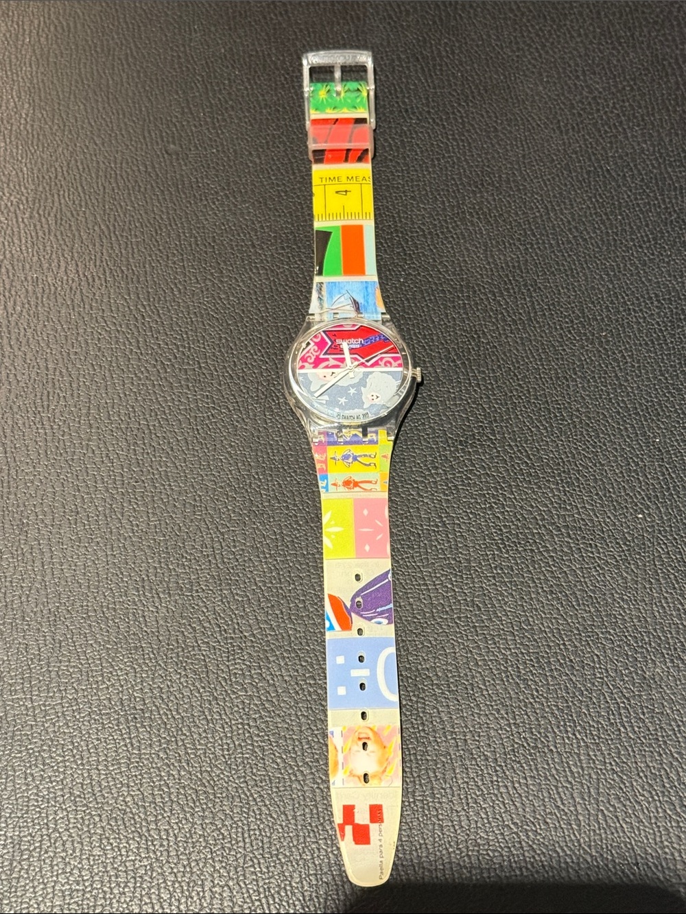 Swatch Colorful Graphic Pop-Art Watch